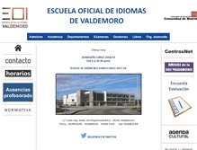 Tablet Screenshot of eoivaldemoro.es